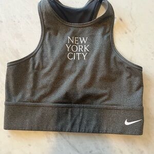 Nike Gray Sports Bra